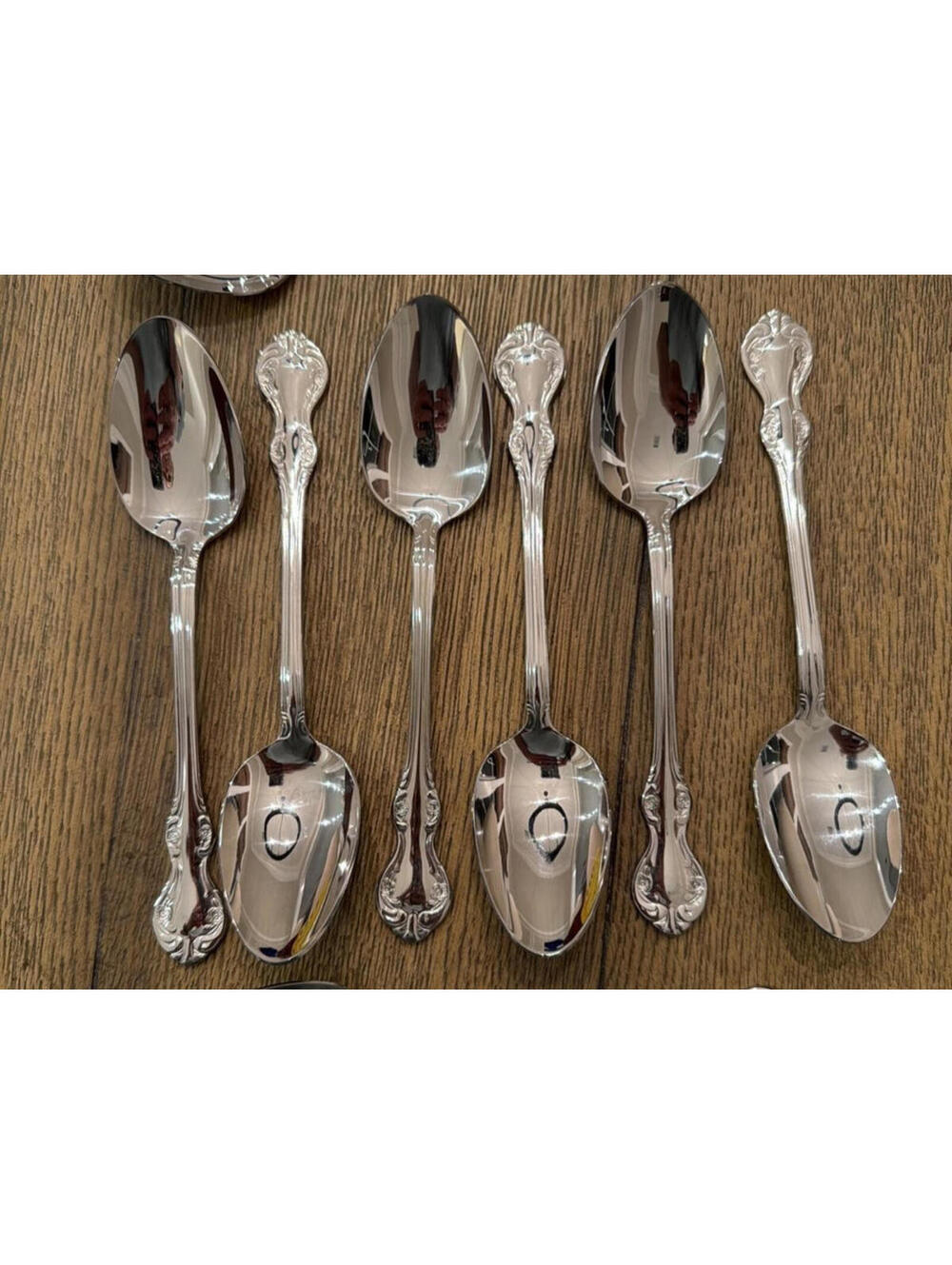 Wallace Camden Stainless  18/10 Soup Spoons - Set of 6 Replacement Flatware